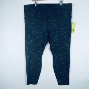 all in motion Black Camo High-Waist Leggings